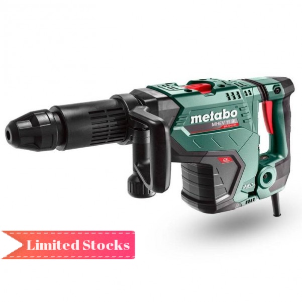 Metabo MHEV 11 BL (600770500) - 1500W 11kg Brushless SDS Max Chipping Hammer